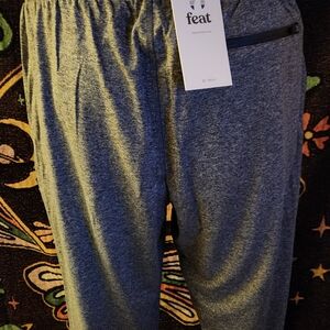 Feat Men's Charcoal Joggers